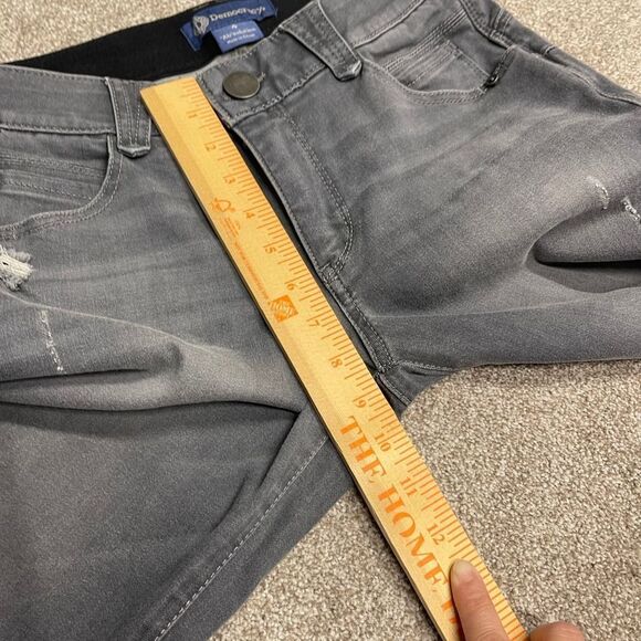 Democracy womens Ab Solution skinny jeans sz 4 gray jeans stretch denim - Picture 7 of 12